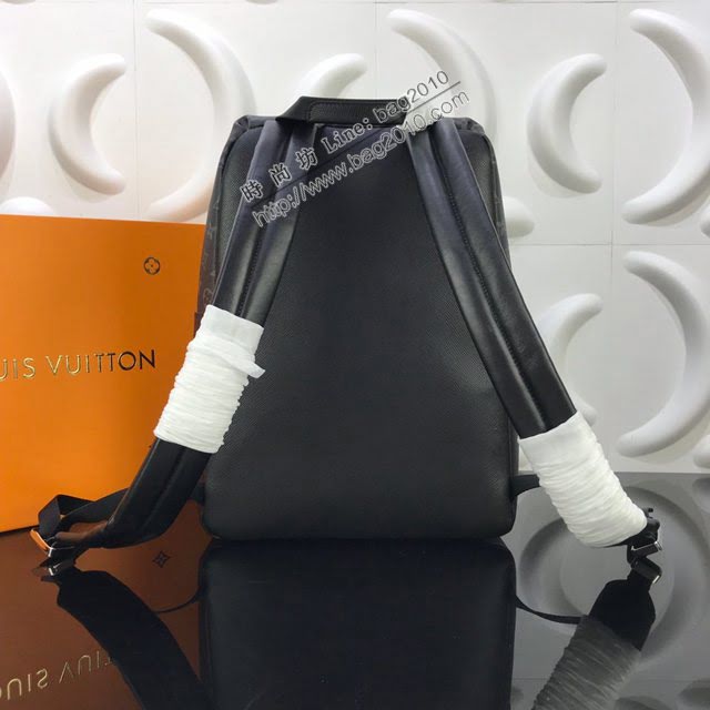LOUIS VUITTON專櫃新款包包 路易威登Discovery小號雙肩包 LV拉鏈款男士後背包  ydh4070